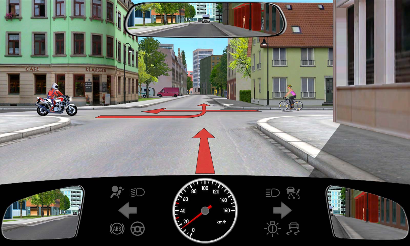 Welches Verhalten Ist Richtig Ich Darf Durchfahren